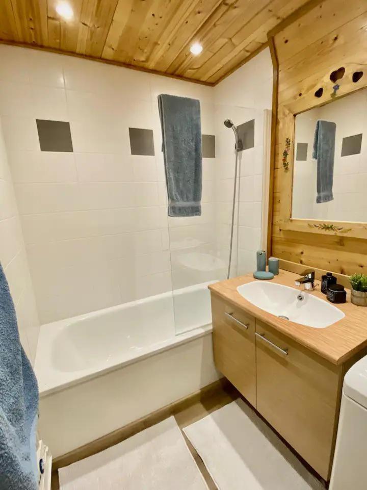 Апартаменты Appt 3Ch, Au Pied Des Pistes A La Deco Soignee Флюме Экстерьер фото